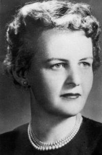 Margaret Tyson, first dean of the School of Nursing, 1956-1961 and 1962-1964.	