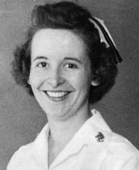 Zula Mae Baber, RN, dean of the U.Va. School of Nursing, 1961-1962 and 1964-1966.	