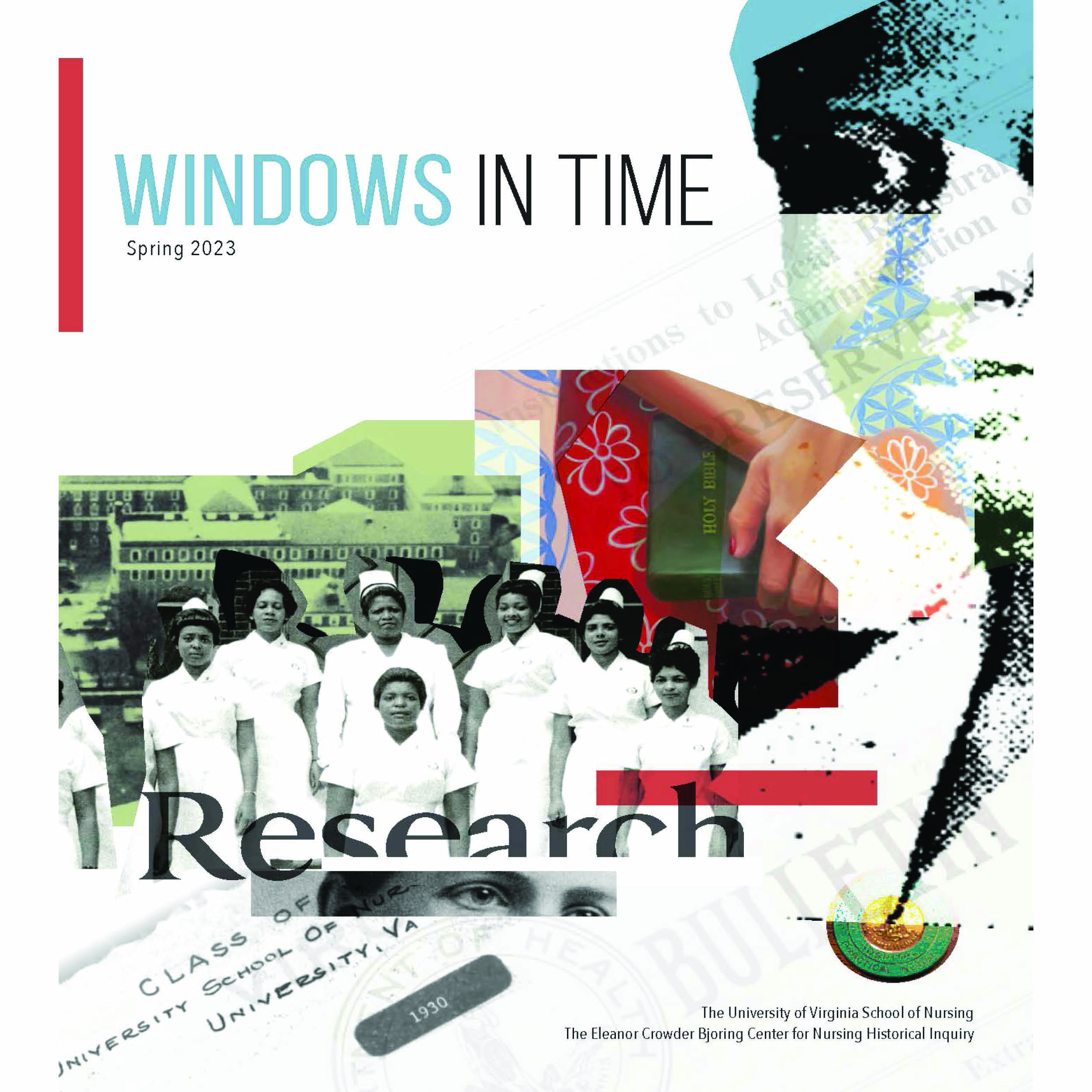 Student research in nursing history is the focus of the spring 2023 newsletter