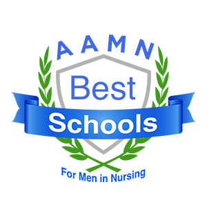 AAMN Best Schools for Men award logo