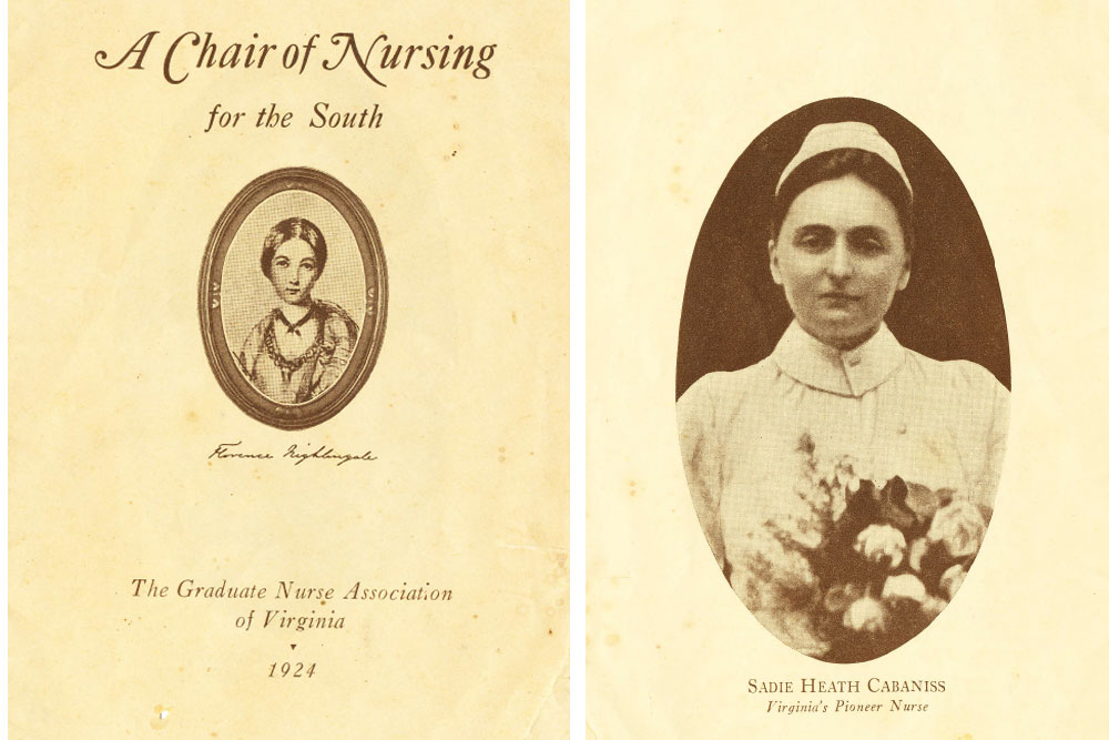 Graduate Student Nurses-Association fundraising campaign 1920s