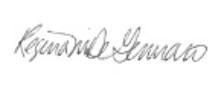 The signature of associate professor Gina DeGennaro