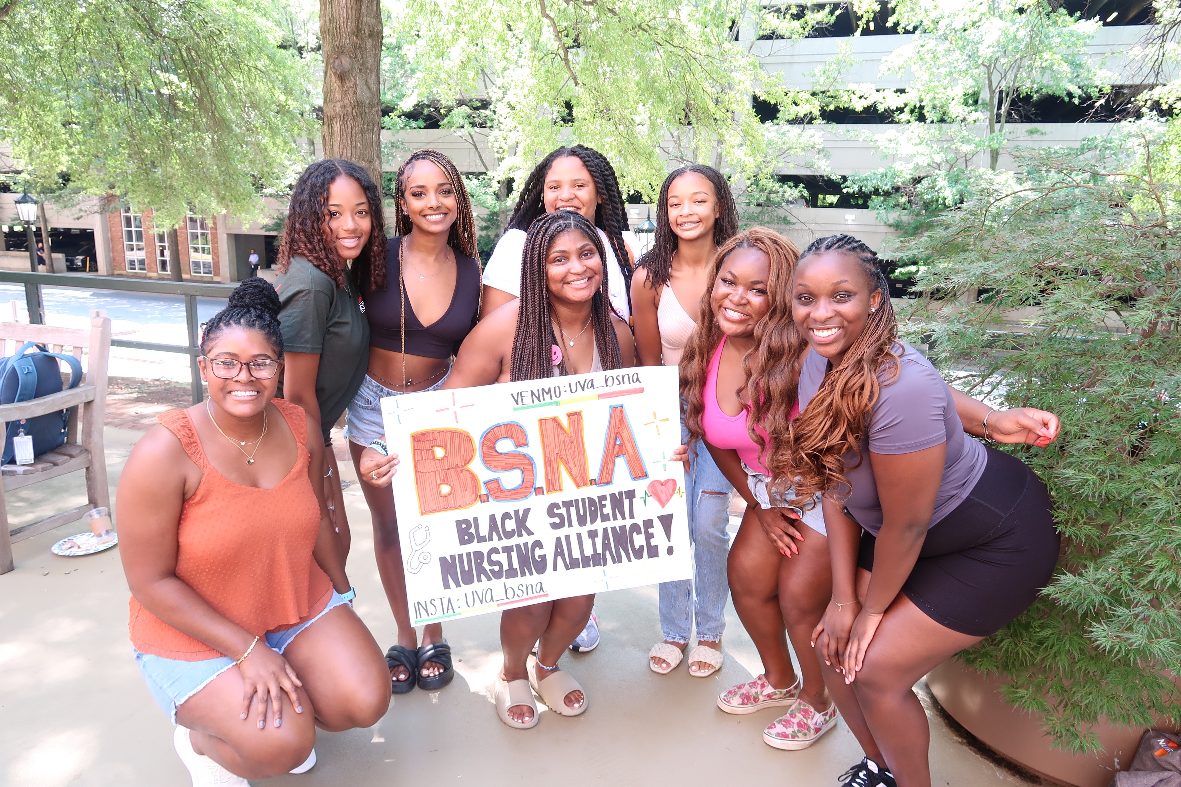 Lauren Josiah, BSN student, in the Black Student Nursing Alliance