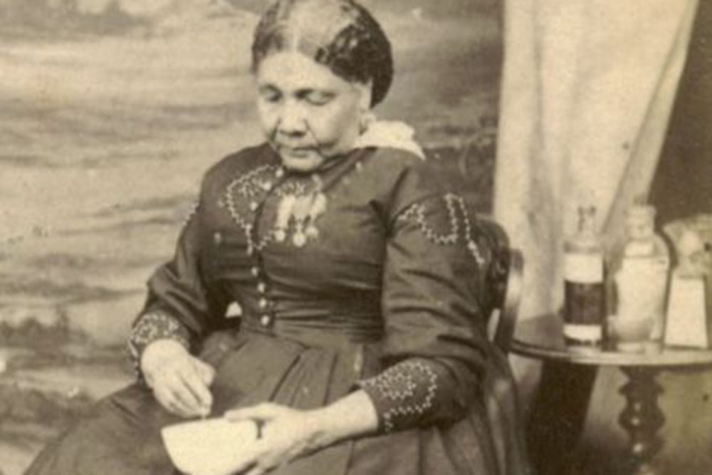 A photo of Mary Seacole, Crimean War nurse.