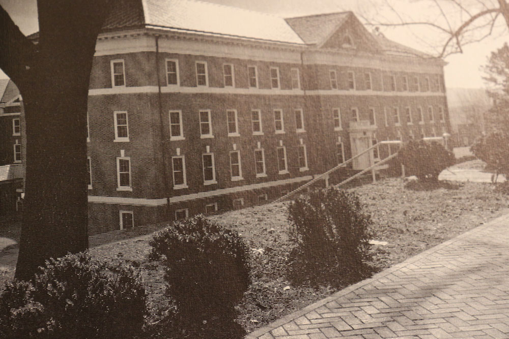 McKim Hall, UVA's nursing dorm, in 1969.