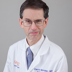 Nurse practitioner David Strider, a preceptor for UVA Nursing advanced practice students.