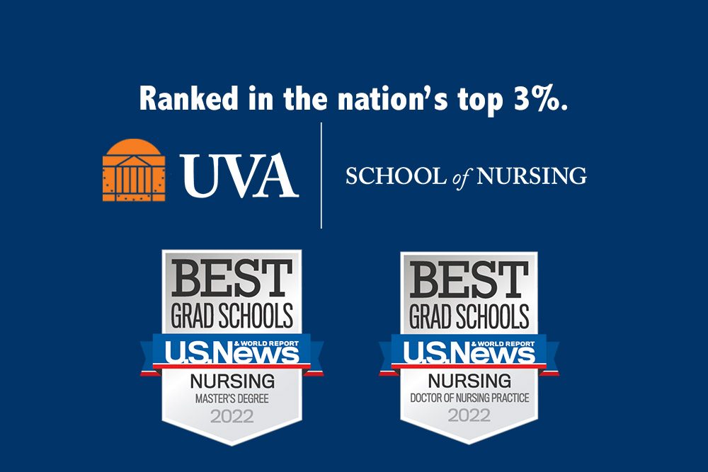 US News and World Report badges, best-nursing, and best DNP programs, 2022