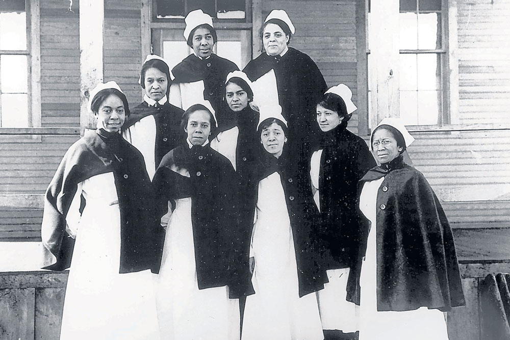 black nurses at Camp Sherman 1918