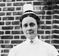 Florence Besley, RN, second superintendent of nursing, 1901-1907.
