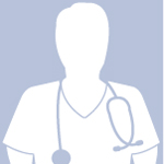 Silhouette of nurse with stethoscope