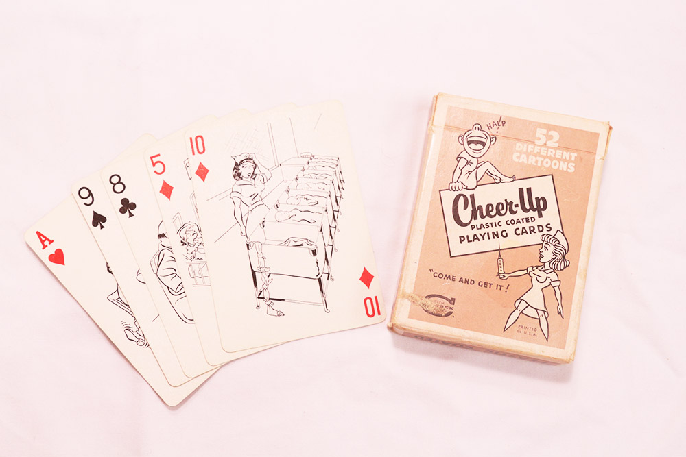 toy playing cards from the Bjoring Center collections